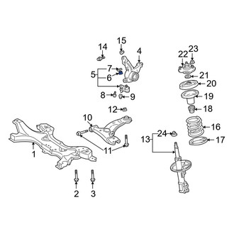 Toyota OE - Suspension Ball Joint Nut & Washer