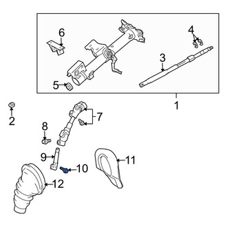 Toyota OE - Steering Shaft Bolt