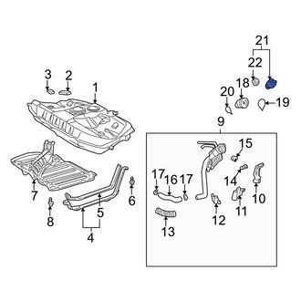 Toyota OE - Fuel Tank Cap
