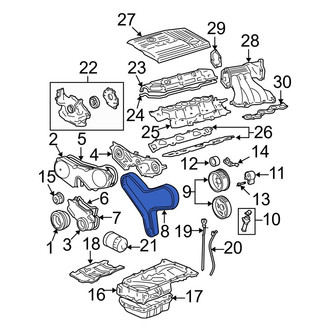 Toyota OE - Engine Timing Belt