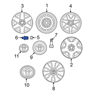 Toyota OE - Wheel Lug Nut