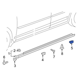 Toyota OE - Rocker Panel Molding Grommet