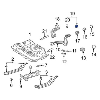 Toyota OE - Fuel Tank Cap