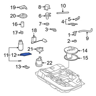 Toyota OE - Fuel Pump Strainer
