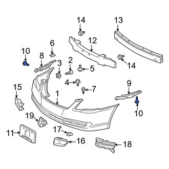 Toyota OE - Bumper Cover Screw