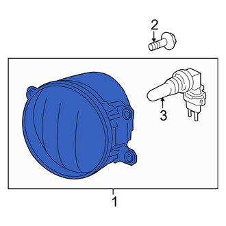 Toyota OE - Front Right Fog Light