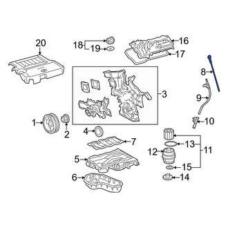 Toyota OE - Engine Oil Dipstick