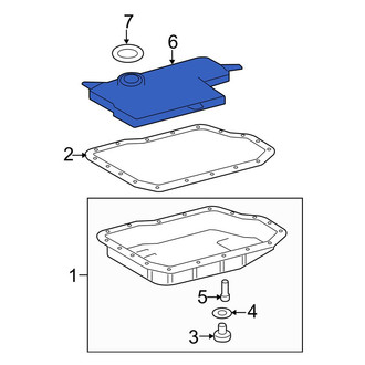 Toyota OE - Transmission Oil Filter