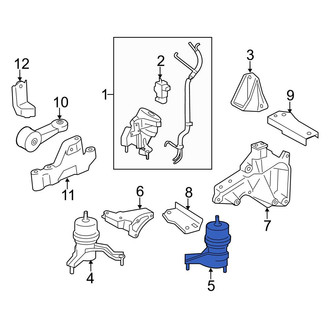 Toyota OE - Left Engine Mount