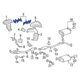 Toyota OE - Exhaust Manifold Gasket