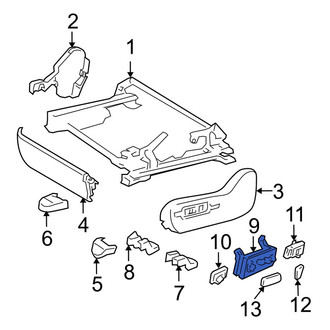 Toyota OE - Front Left Power Seat Switch