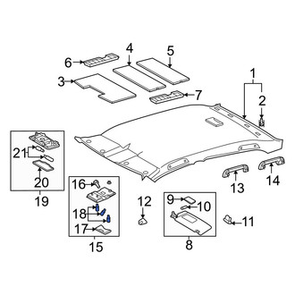 Toyota OE - Rear Dome Light Bulb