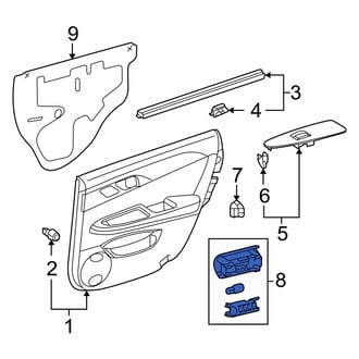 Toyota OE - Front Courtesy Light