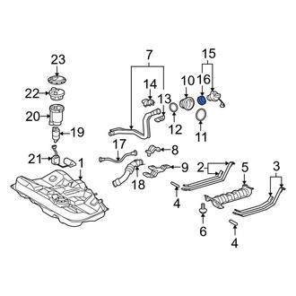 Toyota OE - Fuel Tank Cap Gasket