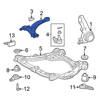Toyota OE - Front Right Suspension Control Arm