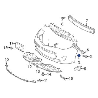 Toyota OE - Door Access Cover Nut