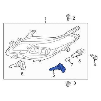 Toyota OE - Front Outer Headlight Bulb