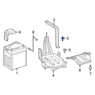 Toyota OE - Battery Hold Down Bolt