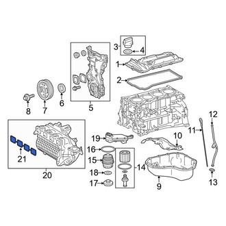 Toyota OE - Engine Intake Manifold Gasket
