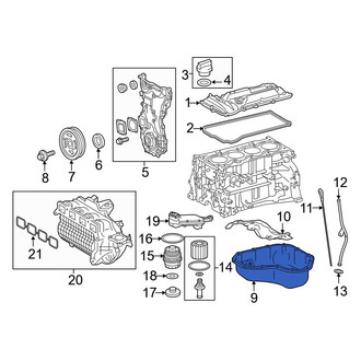 Toyota OE - Engine Oil Pan