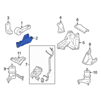 Toyota OE - Right Engine Mount Bracket