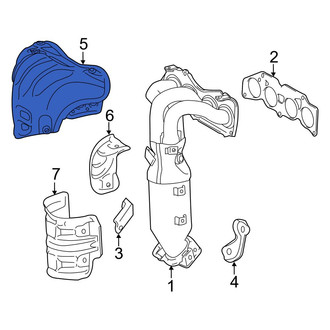 Toyota OE - Upper Exhaust Manifold Heat Shield