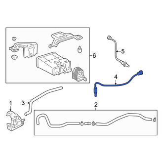 Toyota OE - Front Left Oxygen Sensor