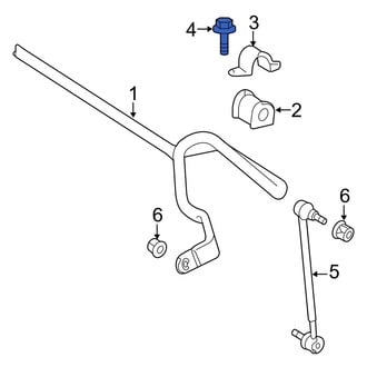 Toyota OE - Suspension Stabilizer Bar Bracket Bolt