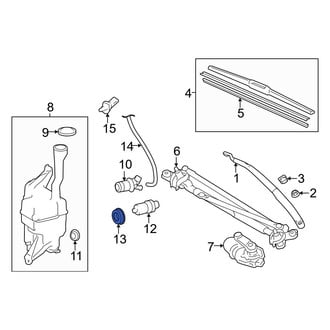 Toyota OE - Washer Fluid Level Sensor Seal