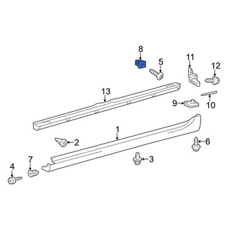 Toyota OE - Rocker Panel Molding Grommet