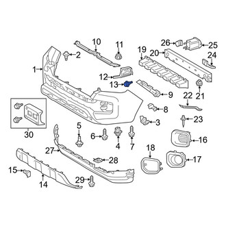 Toyota OE - Bumper Cover Bolt