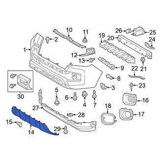 Toyota OE - Front Bumper Trim