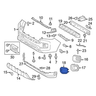 Toyota OE - Left Fog Light Trim Bracket