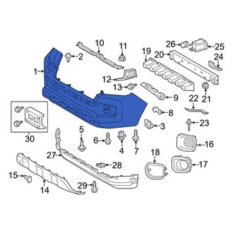 Toyota OE - Front Bumper Cover