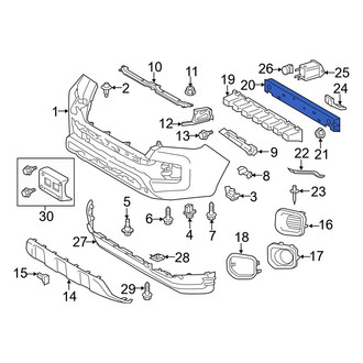 Toyota OE - Front Bumper Impact Bar