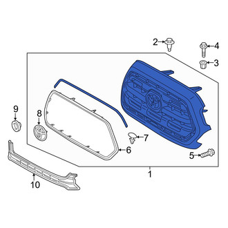 Toyota OE - Front Lower Grille