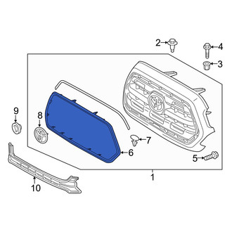 Toyota OE - Front Grille Molding