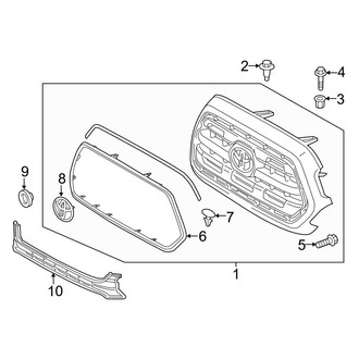 Toyota OE - Grille & Components