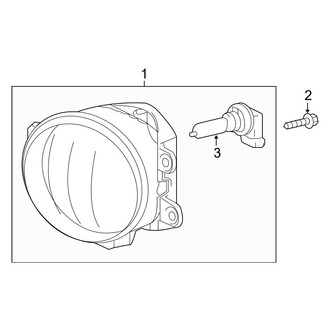 Toyota OE - Front Lamps - Fog Lamps