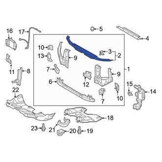 Toyota OE - Front Upper Radiator Support Tie Bar