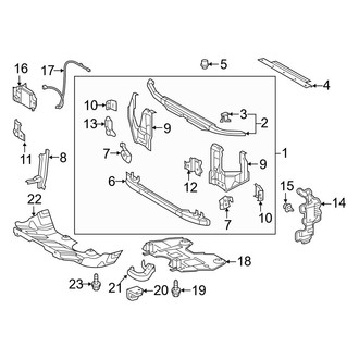 Toyota OE - Radiator Support