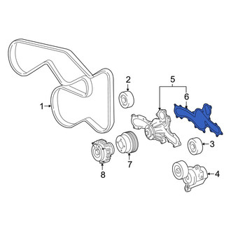 Toyota OE - Engine Water Pump Gasket