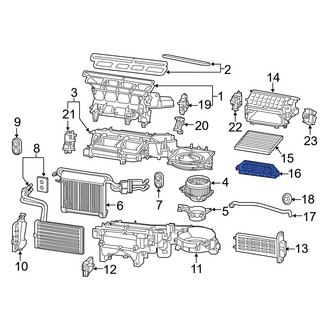 Toyota OE - Cabin Air Filter Cover