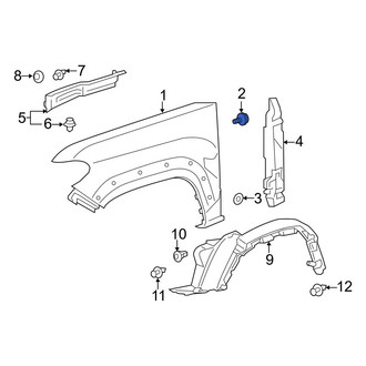 Toyota OE - Fender Bolt