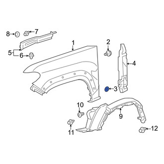 Toyota OE - Fender Seal