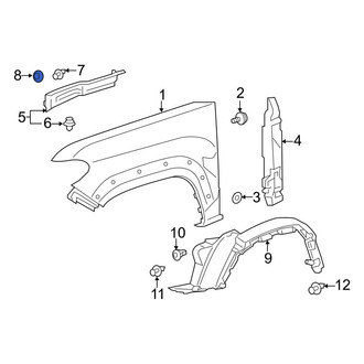 Toyota OE - Hood Stop Buffer