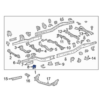 Toyota OE - Front Truck Cab Bracket