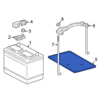 Toyota OE - Battery Tray
