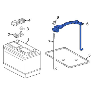 Toyota OE - Battery Hold Down