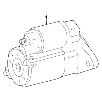 Toyota OE - Electrical - Starter (Limited / SR / SR5 / Trail Special Edition / TRD Off-Road / TRD Pro / TRD Sport 3.5L)